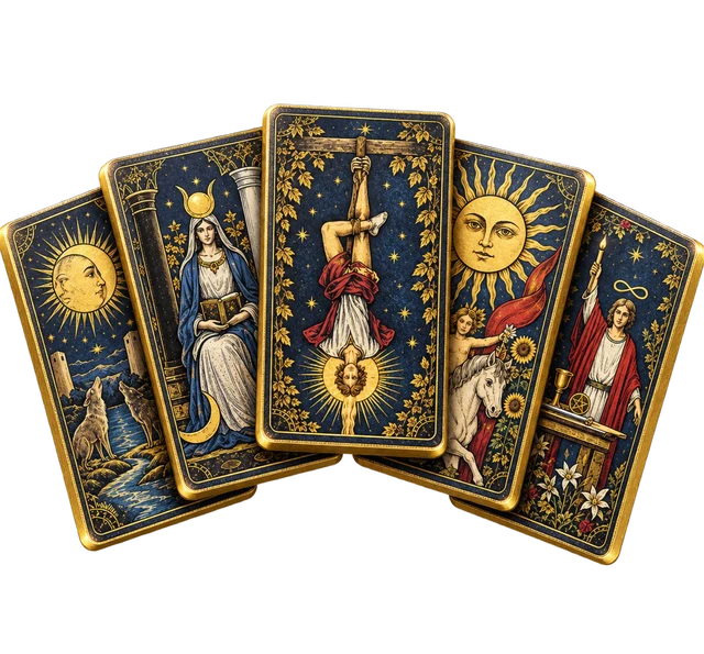 Reversed cards guide